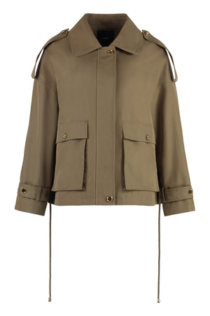 Gabardine parka-0